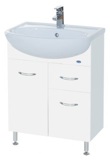 Тумба под раковину Bellezza Уют 60см белый 00000002090